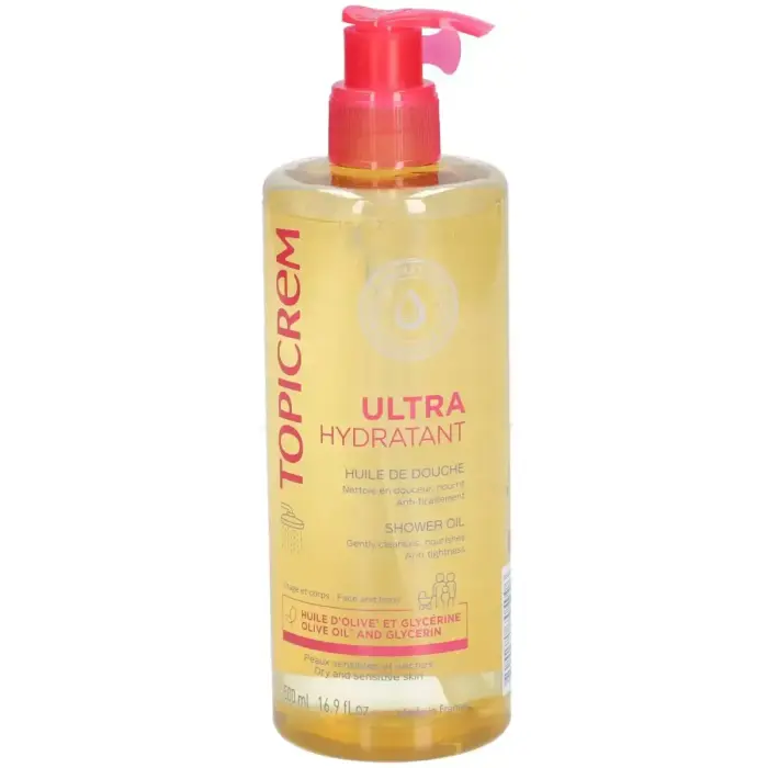 Topicrem Ultra-Moisturizing Shower Oil 500ml
