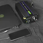 Qoltec Monolith voltage converter 2000 MS Wave |12V to 230V | 1000/2000W | USB Foto 3