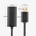 USB 2.0 extension cable UGREEN US121, active, 10m (black) — Foto 2