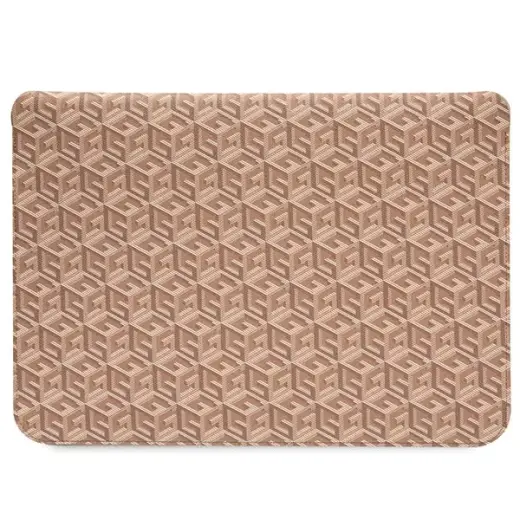 Guess Sleeve GUCS14HGCFSEW 14" brązowy|brown GCube Stripes Фото num