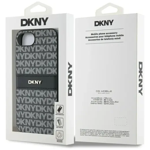 Чехол для телефона DKNY для iPhone 16 черный Фото num