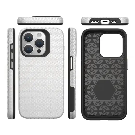 Vmax Triangle case for Samsung Galaxy A35 5G silver Photo
