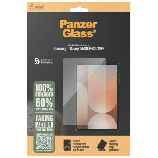 Szkło hartowane PanzerGlass Ultra-Wide    Fit do Samsung Galaxy Tab S10 FE|S9|S9 FE Foto 4