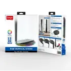 iPega P5S035SAH Vertical Stand (2xUSB-A) with RGB for PS5 Slim/PS5 Pro Black Foto 4