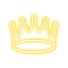 ż_Neon PLEXI LED CROWN warm white NNE12 Neolia Foto 1