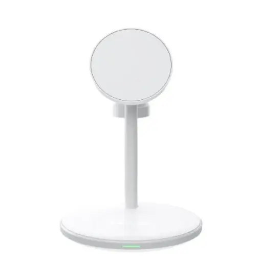 MagScape Ładowarka Indukcyjna 3w1 MagSafe magnetyczna Biała Photo