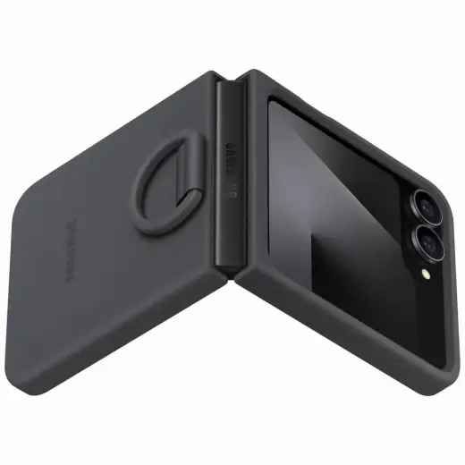 Etui Samsung Silicone Case do Galaxy Z    Flip7 FE | Z Flip6 czarny Фото num