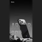 Benks Armor Air Armor Grid Kevlar Metal Frame 600D maciņš telefonam iPhone 18 Pro Max | iPhone 17 Pro Max melns — Foto 8