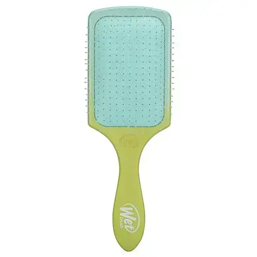 Wet Brush Paddle Detangler Feel Good Ombre Green/Blue - Hair Brush