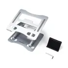 Wozinsky WRS-CPY75DSS Aluminum Laptop and Tablet Stand + Free Smartphone Stand - Silver Foto 8