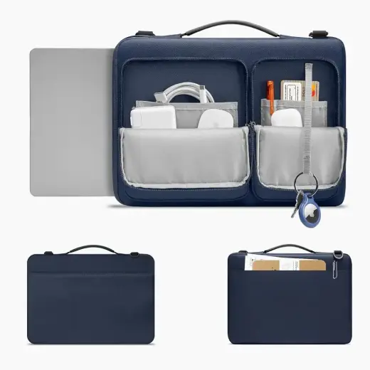 TECH-PROTECT DEFENDER BAG LAPTOP 13-14 NAVY BLUE Foto 5