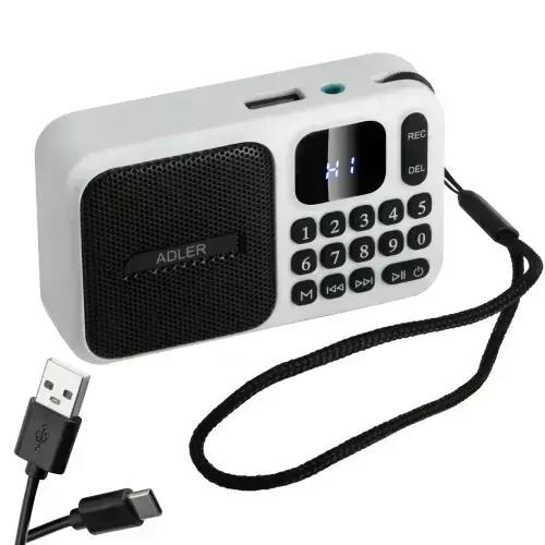 Adler AD 1924 Radio ar Bluetooth un ierakstīšanas funkciju