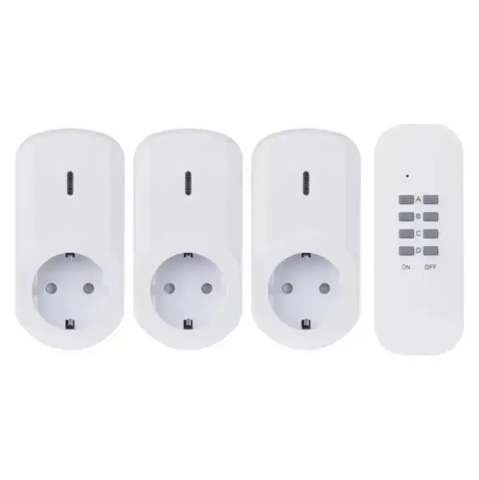 Remote Controlled Sockets SCHUKO, EMOS