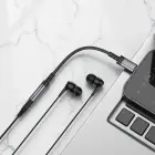 Borofone Adapter BV24 Graceful - Lightning to jack 3,5mm - grey Photo