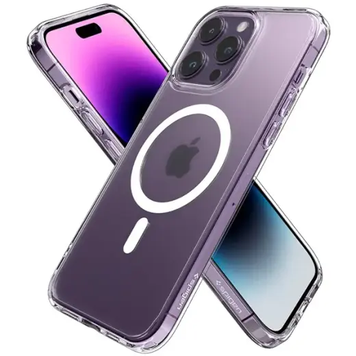 Spigen Ultra Hybrid MAG iPhone 14 ProMax 6,7" Magsafe frost clear ACS05583 Foto 6