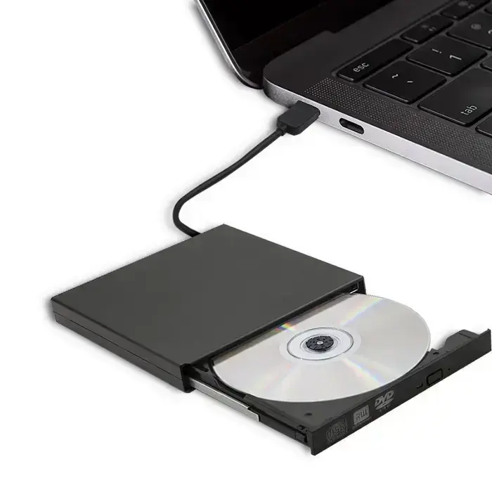 Qoltec External DVD-RW recorder |USB 2:0|Black Foto 4