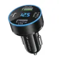Wozinsky WDCCB Car Charger with Display 50W 2xUSB-C | 2xUSB-A - Black Foto 1