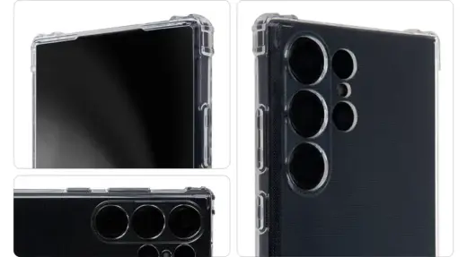 Clear Guard Case for Samsung Galaxy S23 FE transparent Foto 3