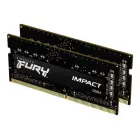 Kingston RAM FURY Impact - 32 GB (2 x 16 GB Kit) - DDR4 3200 SO-DIMM CL20 Foto 2