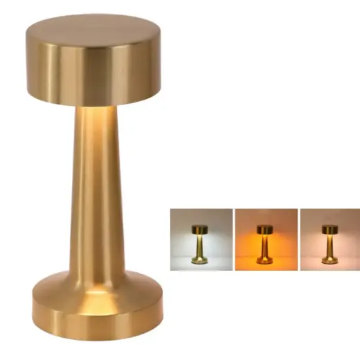 Night lamp WDL-03 wireless gold Foto 2