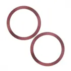 Metal Ring (2 in set) purple Photo