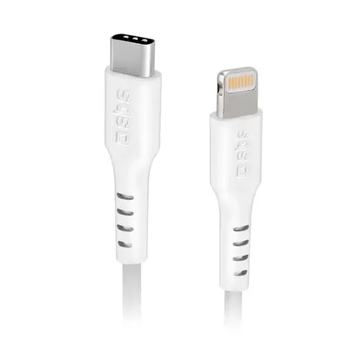 провод для передачи данных и зарядки | USB-C на Lightning | 1m | белый Фото num