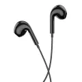 Borofone Earphones BM100 Max Fuente with microphone black Foto 2