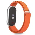 TECH-PROTECT NYLON PRO XIAOMI SMART BAND 8 | 9 | 10 | NFC ORANGE Foto 2
