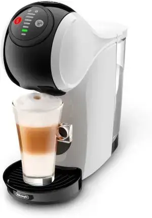 DELONGHI Dolce Gusto EDG225.W GENIO S white capsule coffee machine + gifts 1x NESCAFE Dolce Gusto Flat White