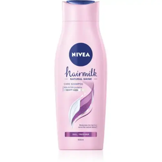 Caring Shampoo with Milk and Silk Proteins for Shiny Hair Without Shine Hair Milk Shine (care Shampoo) - Volume: 400 Ml