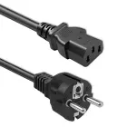 Qoltec Power cable SCHUKO | IEC C13 | CEE 7/7 | 3x1.00mm² | Pure copper Cu | 1.5m Фото num