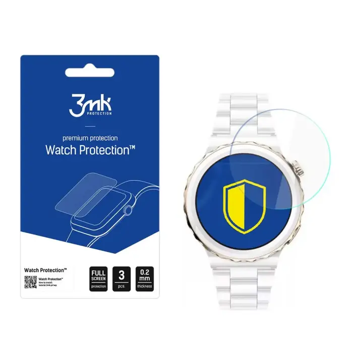 Huawei GT 3 Pro Elegant 43mm - 3mk Watch Protection™ v. FlexibleGlass Lite screen protector Foto 1