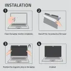 Qoltec Privacy filter for MacBook Air 13.6" | Magnetic | Eye protection Foto 10
