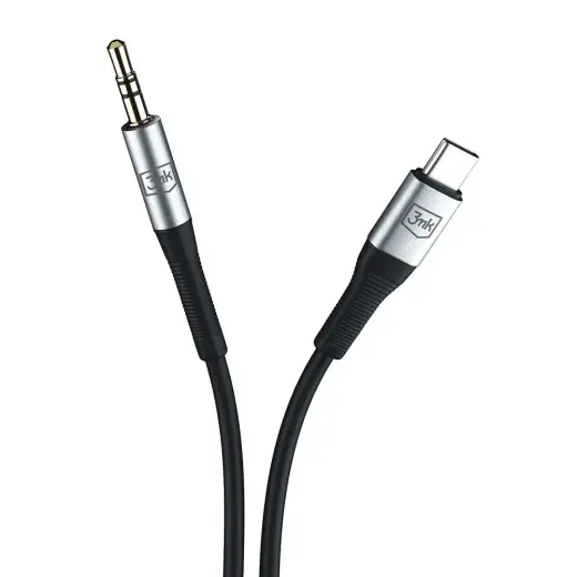 3mk AUX Cable USB-C - Jack 3,5 mm Photo