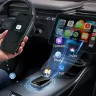 Acefast QC1 Wireless Car Adapter - Gray — Фото 5