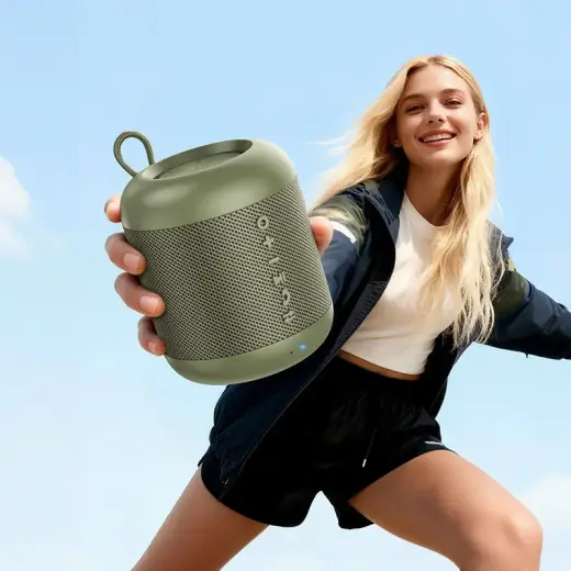 Borofone Portable Bluetooth Speaker BR102 Gratificado green Foto 3