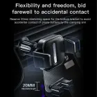 Car phone holder Forcell F-Grip Guardian AV air vent black Photo