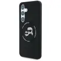 Karl Lagerfeld silikona telefona maciņš Samsung Galaxy S25 Plus melns Foto 2