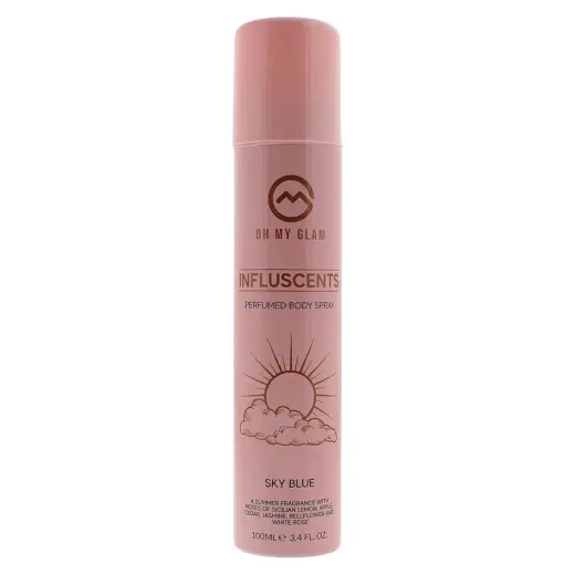Oh My Glam, Influscents Sky Blue, Body Spray, 100 ml