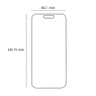 Tempered glass 2,5D for iPhone 15 Pro 6,1" — Foto 2