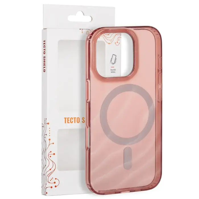 Tecto Shield Desert Mag case for iPhone 16 Pro Max 6,9" terracota