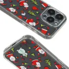 TEL PROTECT Christmas Clear phone case for iPhone 14 Pro transparent (Design 1) — Photo 4