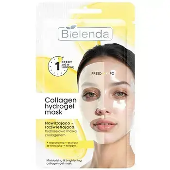 Bielenda Collagen Hydrogel Mask - Hydrogelová maska 1 ks