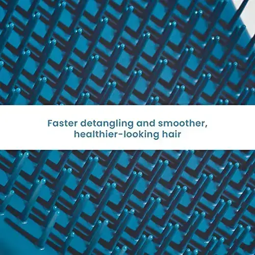 | the Original Plant-Based Detangling Brush for Wet & Dry Hair | 85% Plant-Based | Two-Tiered Teeth |for Fine, Curly, Thick Hair & All Types| Made in Foto 5