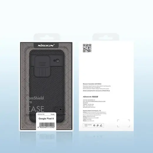 Nillkin CamShield Pro Case for Google Pixel 8 Camera Cover - Black Фото num