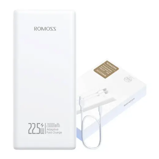 Powerbank Romoss PRC20 20000mAh 22.5W (white) Photo