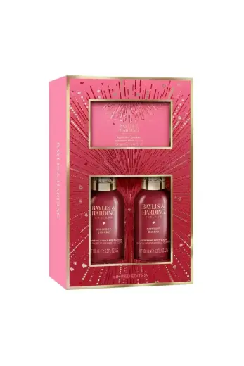 Debenhams Midnight Cherry Make Me Sparkle Bathing Gift Set Photo