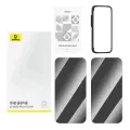 Baseus privacy tempered glass Superior HD for iP 11Pro Max|XS Max +2xcleaning kit and EasyStick Foto 2