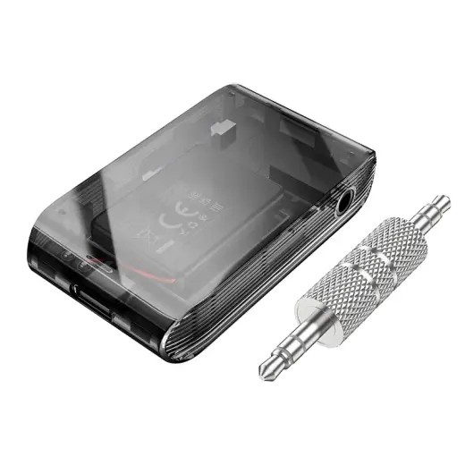 Borofone BC46 автомобильный FM-трансмиттер Bluetooth 5.0 | микрофон | прозрачный Фото num
