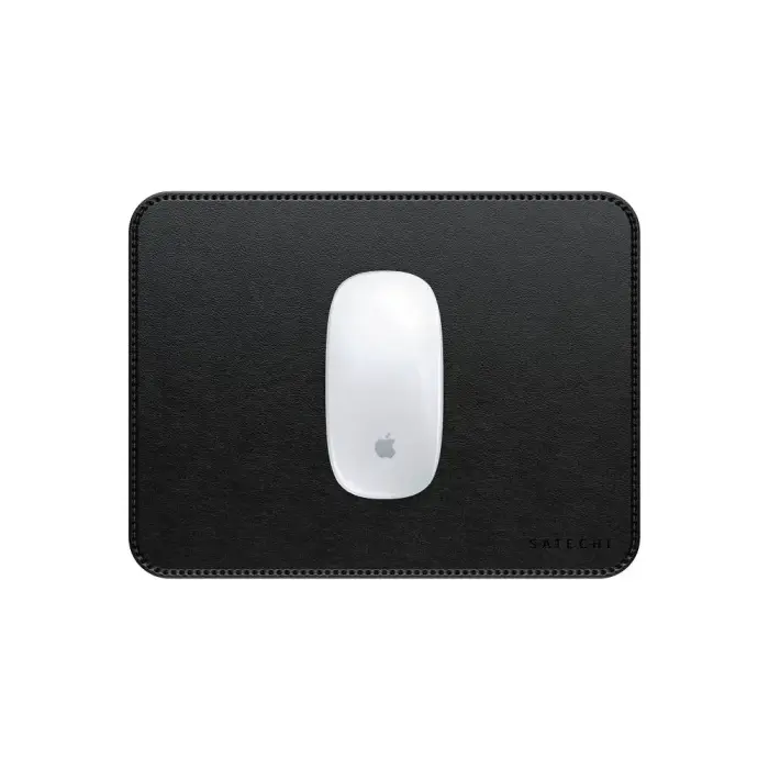 SATECHI vegan leather mouse pad ST-LMPK black